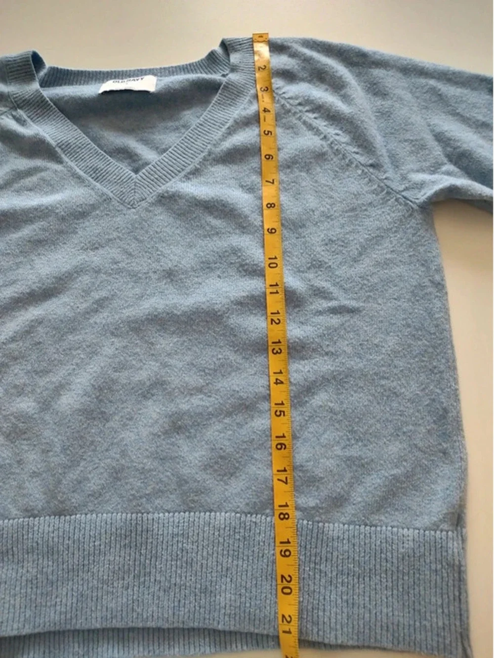 Old Navy SoSoft Light Blue Knit Sweater Size S